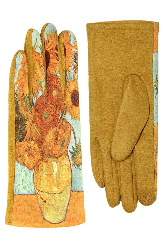 Paintings Smart Touch Gloves