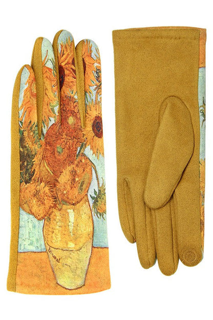 Paintings Smart Touch Gloves
