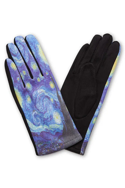 Paintings Smart Touch Gloves