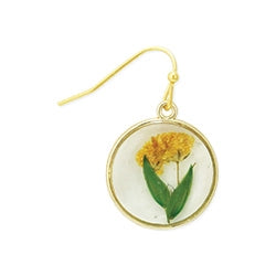 Pressed Flowers Earring Collection