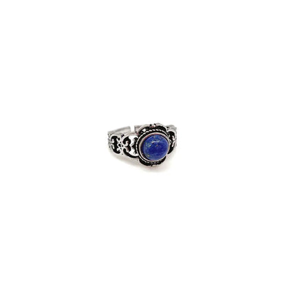 Dainty Gemstone Ring - Silver