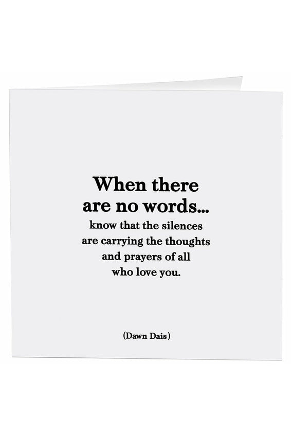 Quotable Greeting Card - B&W