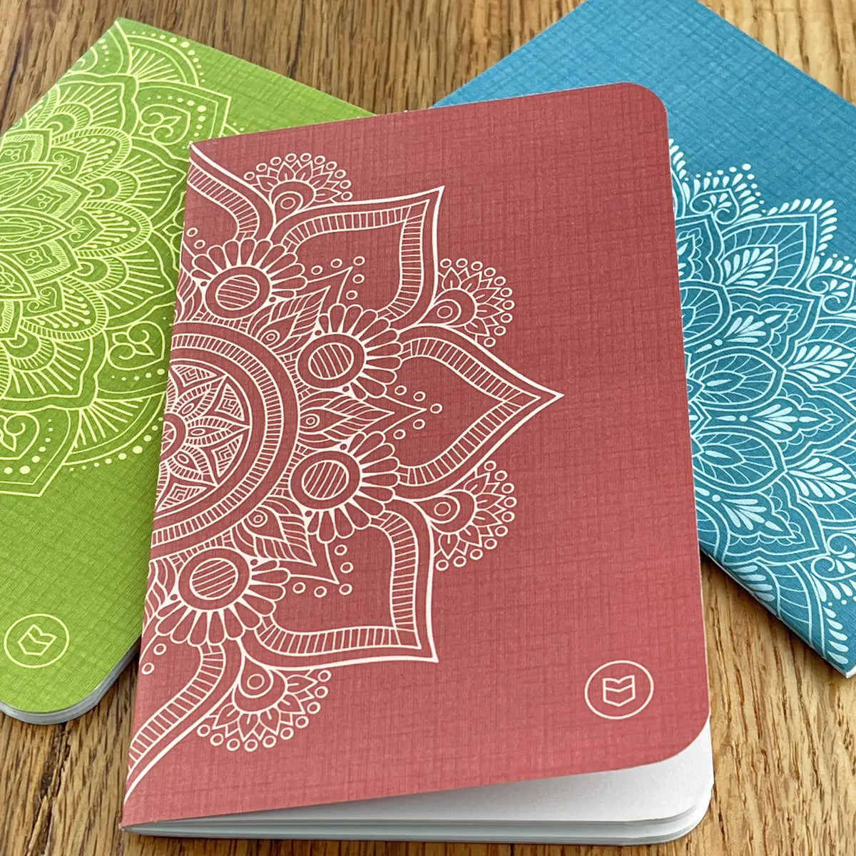 Pockitudes Gratitude Journal  'Mandala' 3-Pack
