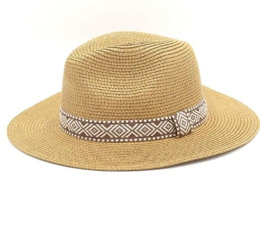 Tribal Band Panama Sun Hat