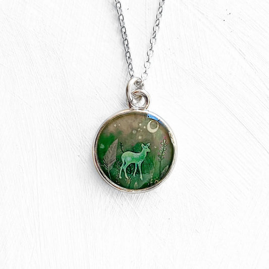 Seed & Sky Deer Necklace