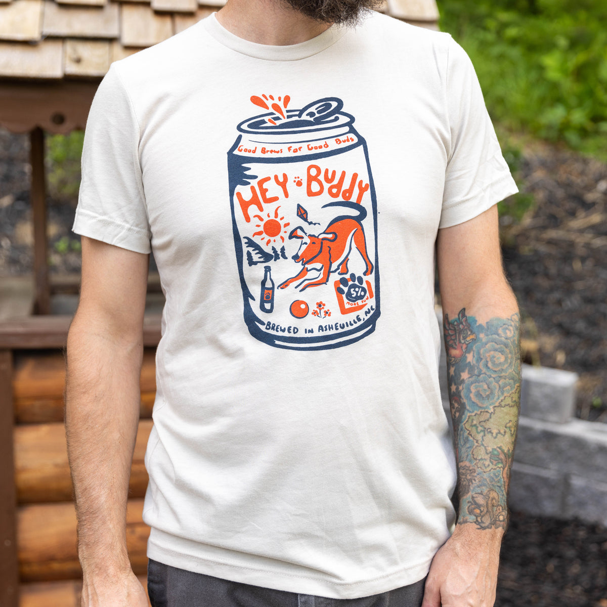 'Hey Buddy' Asheville Tee