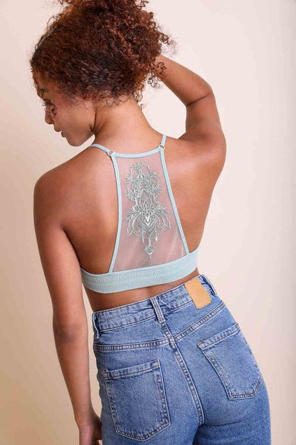 Tattoo Mesh Bralette - Design