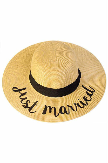 Embroidered Sun Hat