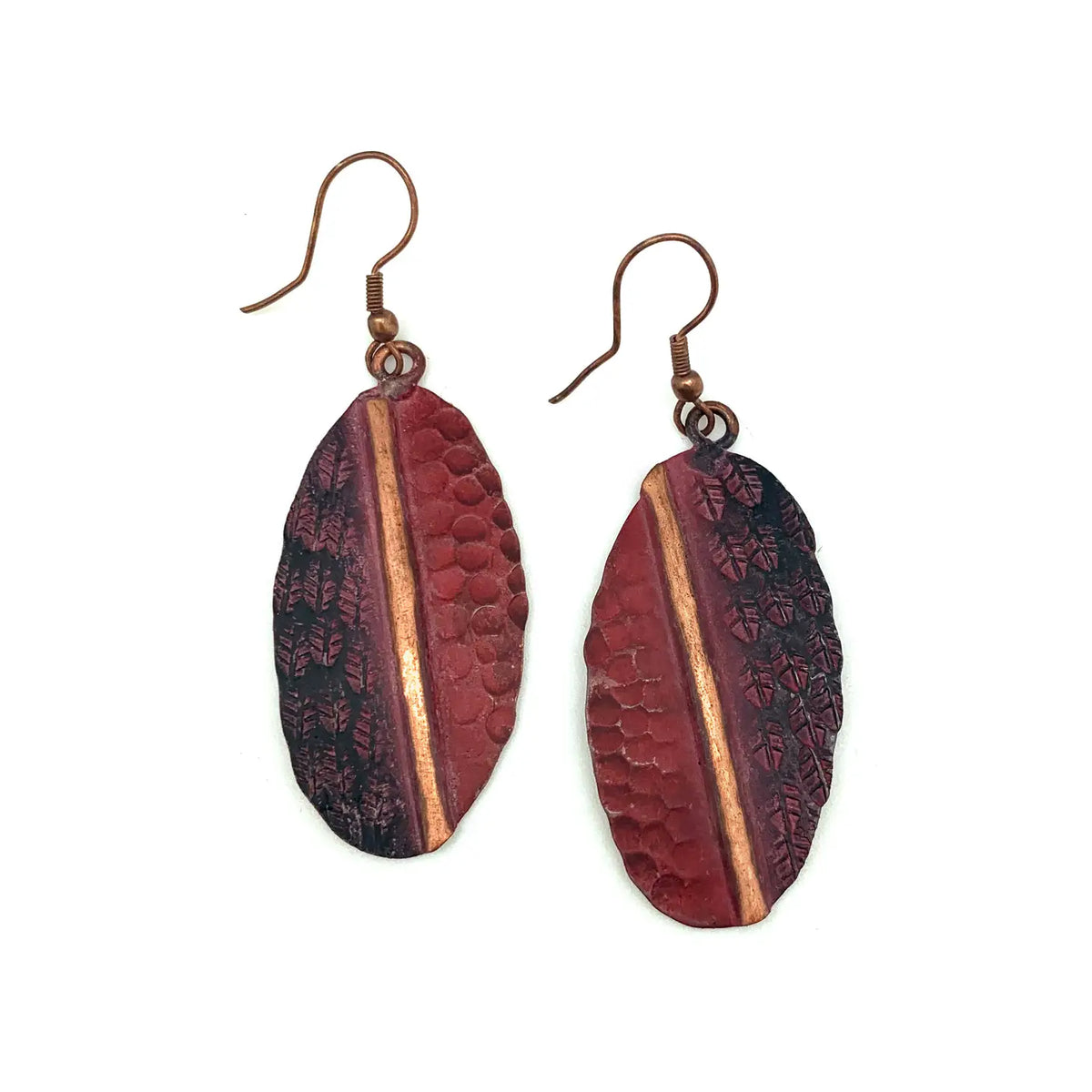 Anju New Copper Patina Earrings