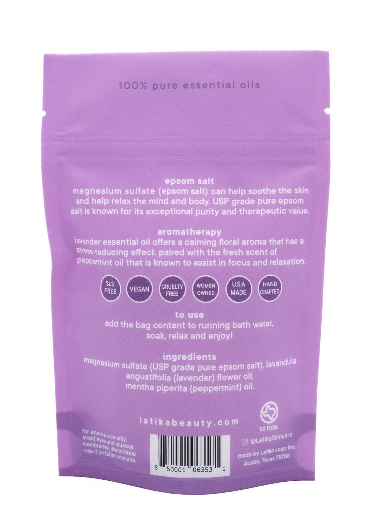 Latika Bath Soaks
