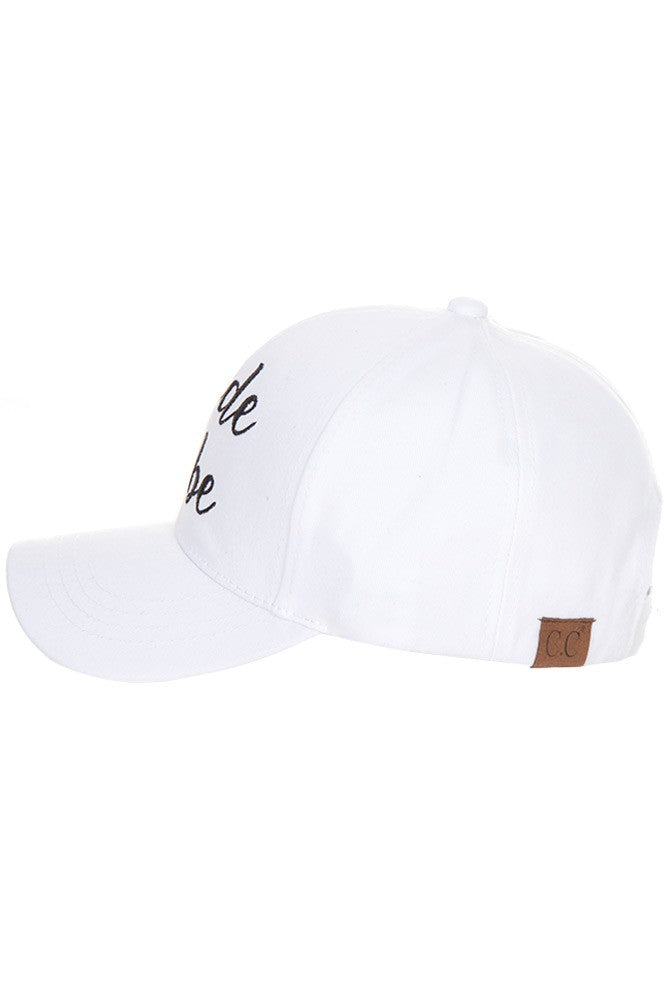 'Bride Tribe' Embroidered Baseball Cap