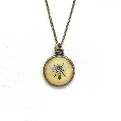 Seed & Sky Queen Bee Necklace