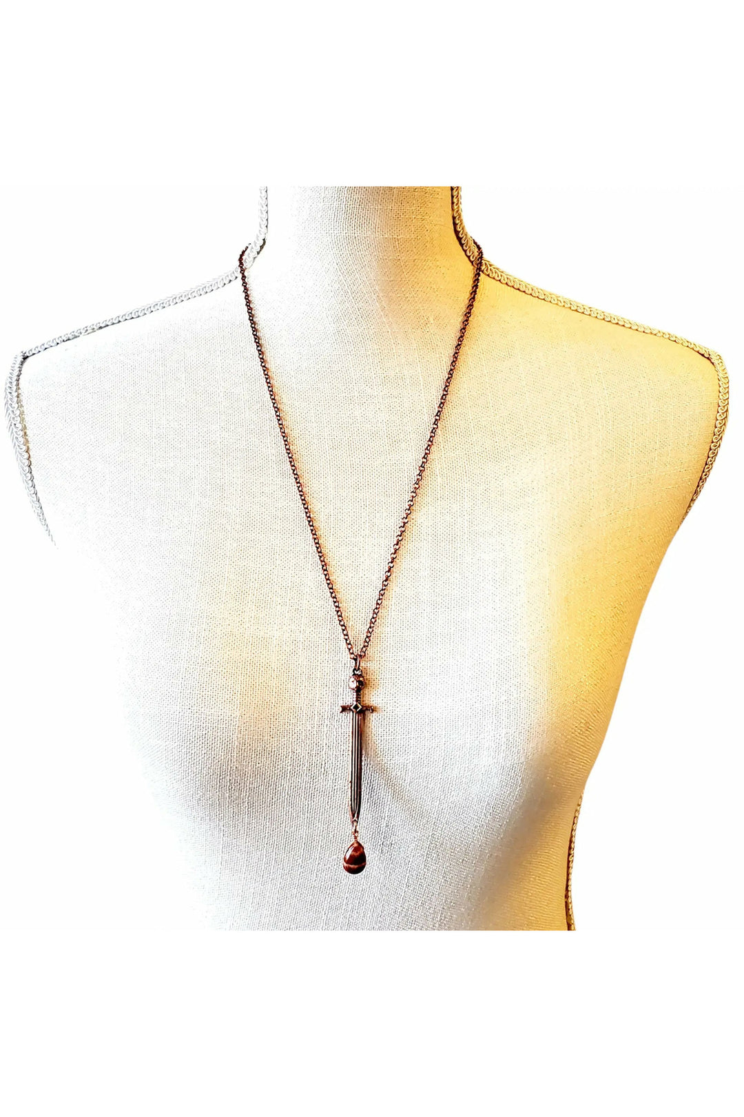 Double Edge Sword Necklace