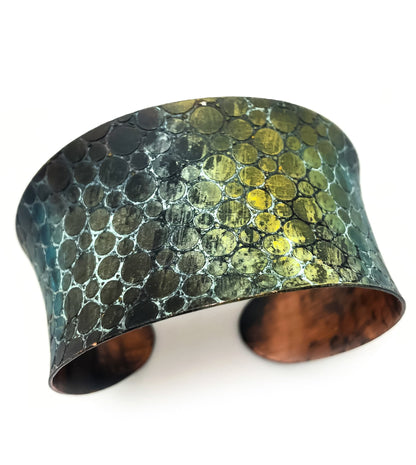 Anju Copper Patina Cuffs