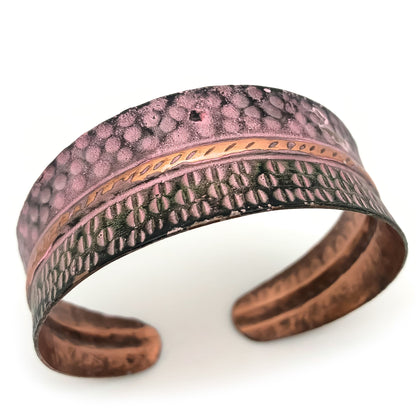 Anju Copper Patina Cuffs