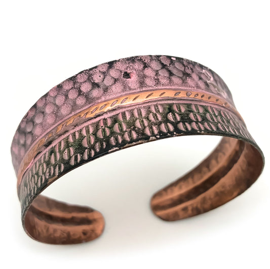 Anju Copper Patina Cuffs