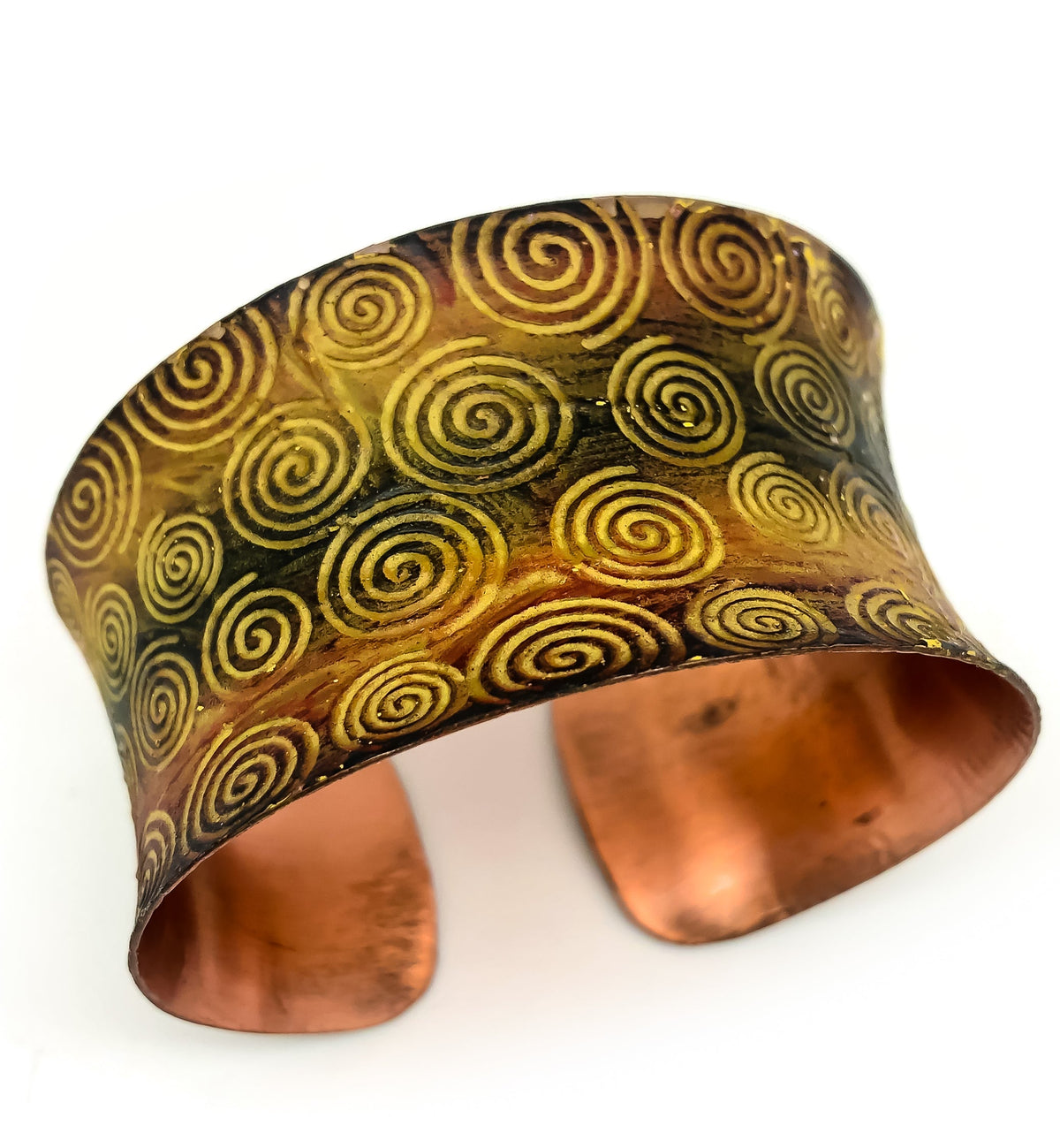 Anju Copper Patina Cuffs
