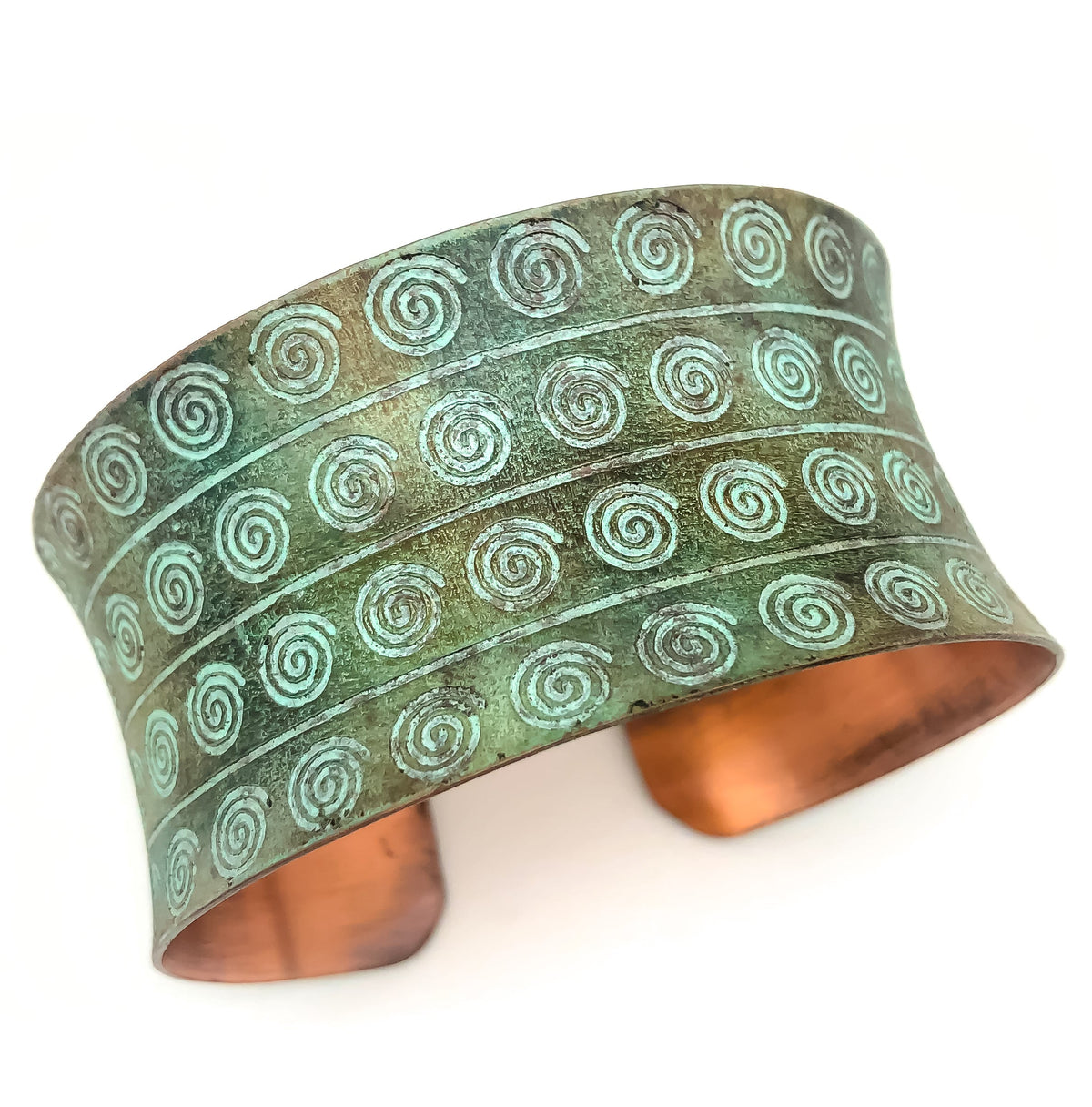 Anju Copper Patina Cuffs