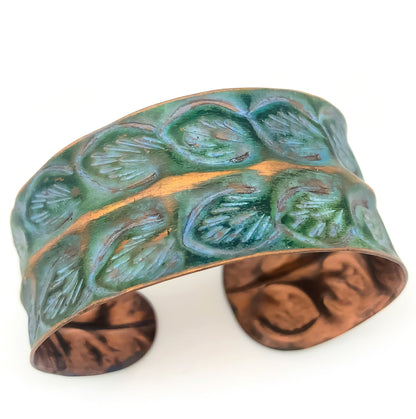 Anju Copper Patina Cuffs