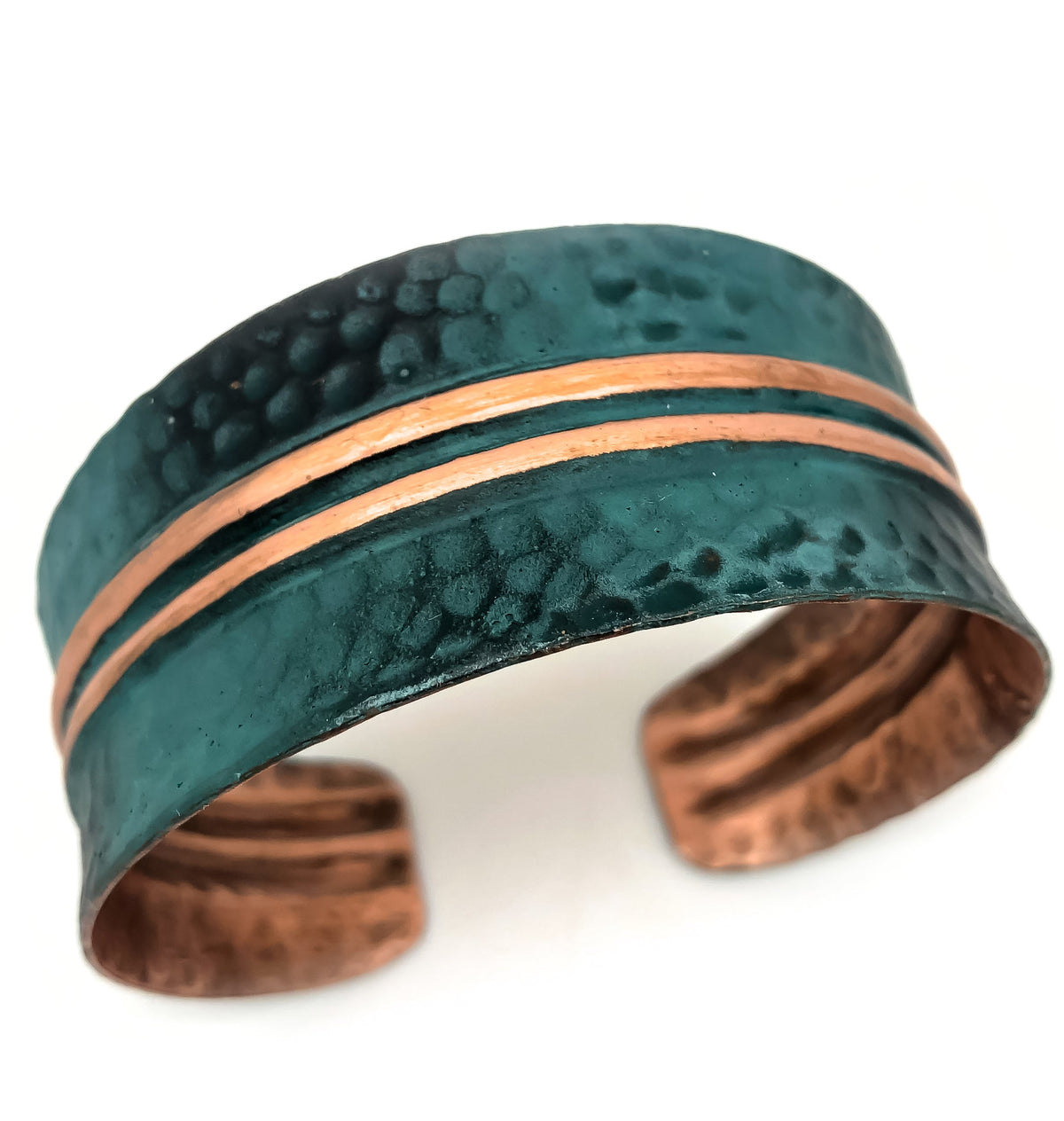 Anju Copper Patina Cuffs
