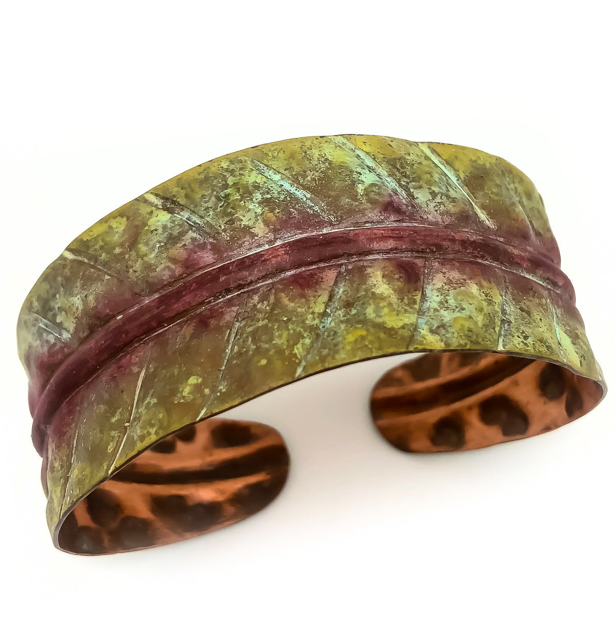 Anju Copper Patina Cuffs