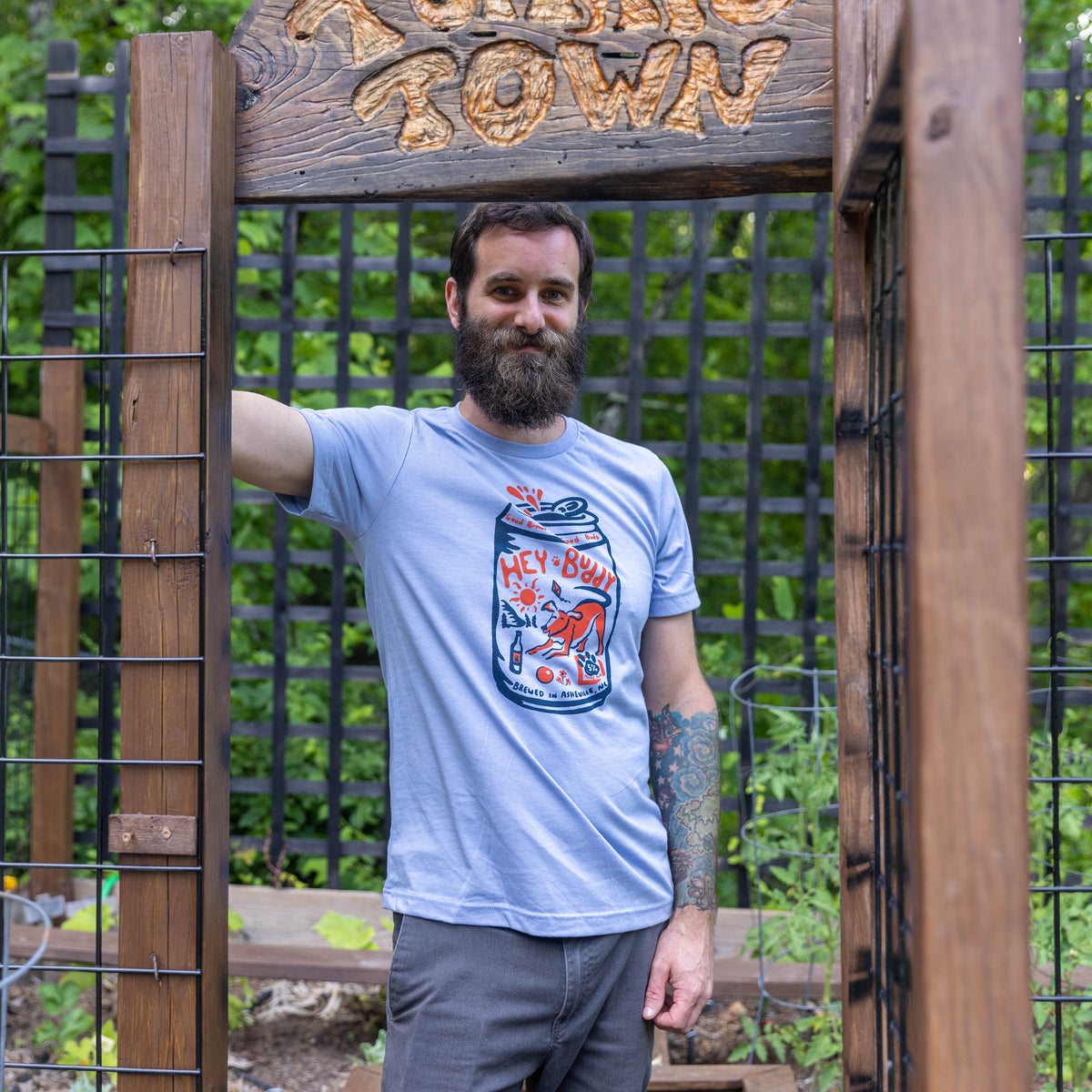 'Hey Buddy' Asheville Tee