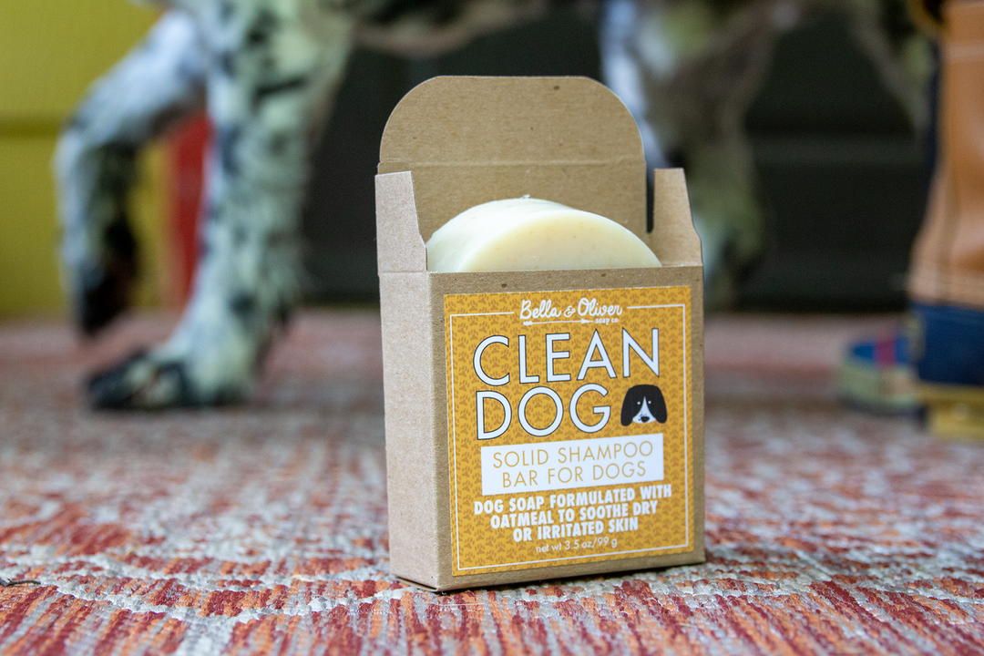 Solid Dog Shampoo Bar - Soothing Oatmeal