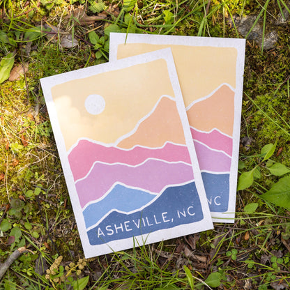 Range Of Color - Large Postcard