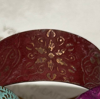 Anju Copper Patina Cuffs