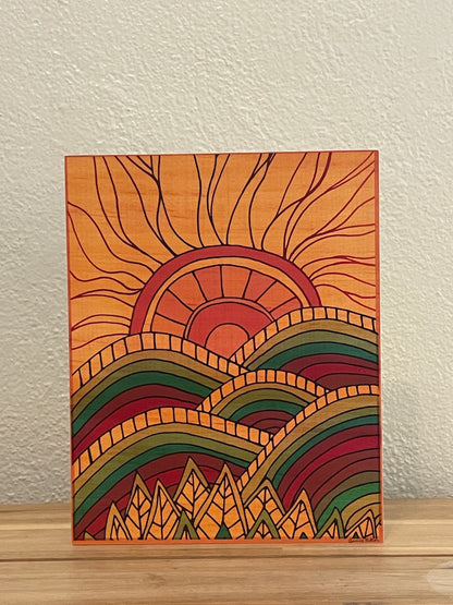10" x 8" Asheville Art Block