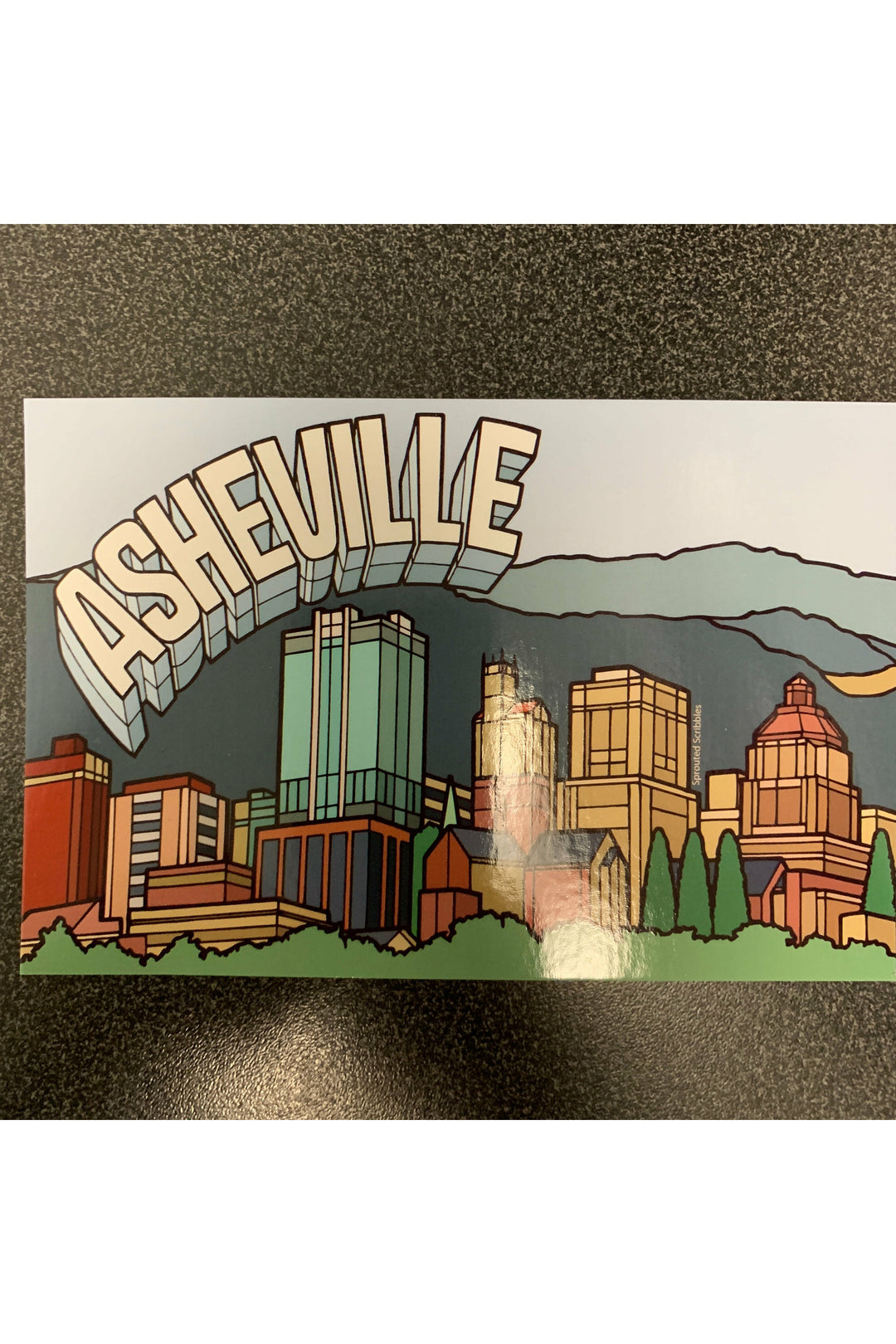 Asheville Vintage Postcard