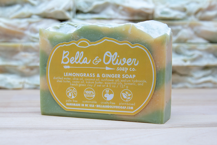 Bella & Oliver Soap - Lemongrass & Ginger