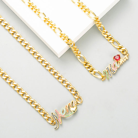 'Mama' Bling Necklace