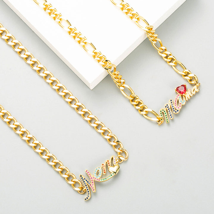 'Mama' Bling Necklace