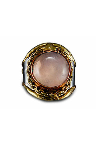 Anju Round Stone Ring