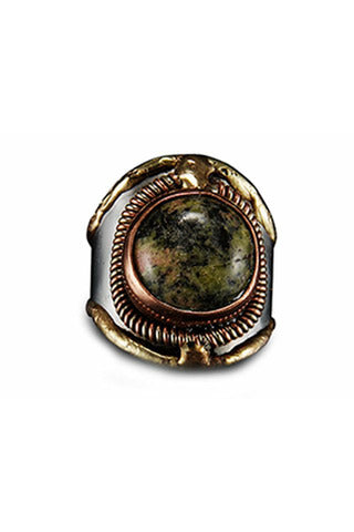 Anju Round Stone Ring