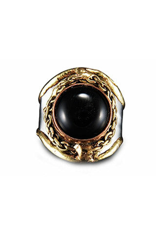 Anju Round Stone Ring
