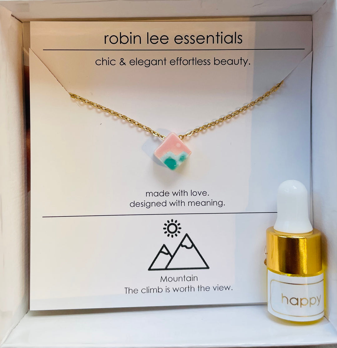 Robin Lee Essentials Diffuser Necklace - Blue Ridge Mountain
