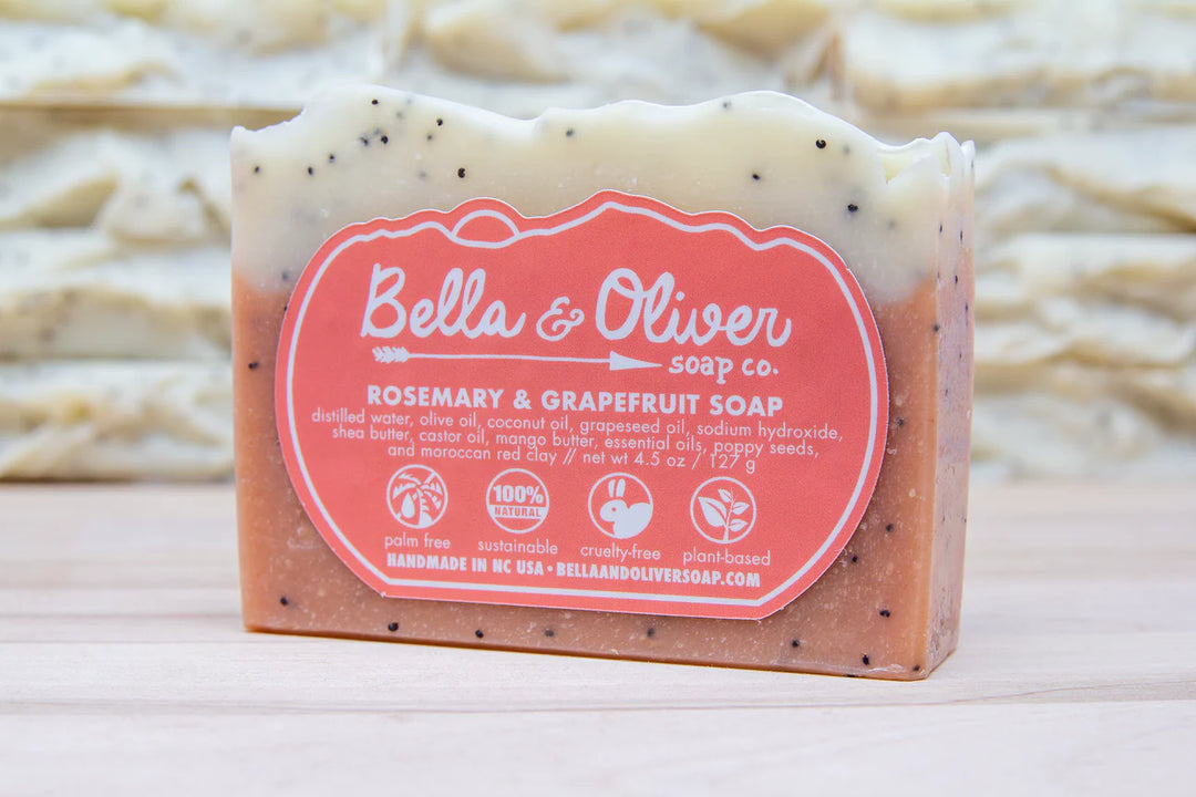 Bella & Oliver Soap - Rosemary & Grapefruit