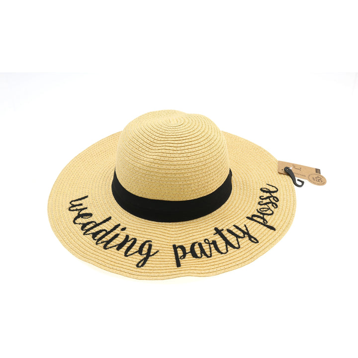 Embroidered Sun Hat