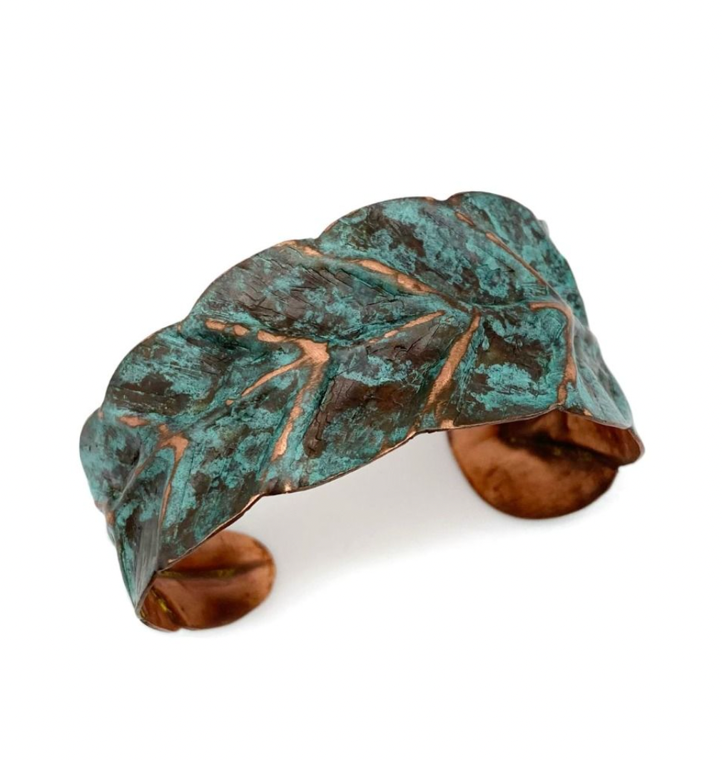 Anju Copper Patina Cuffs