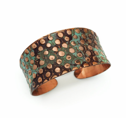 Anju Copper Patina Cuffs