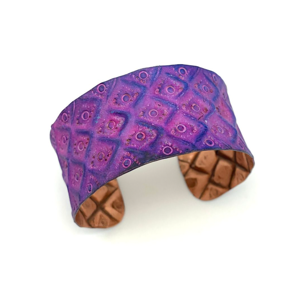Anju Copper Patina Cuffs