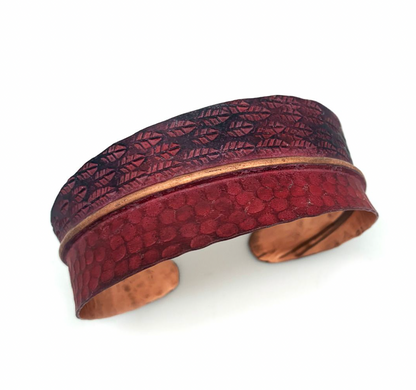 Anju Copper Patina Cuffs