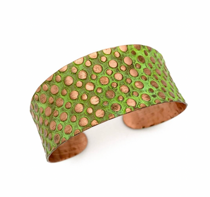 Anju Copper Patina Cuffs
