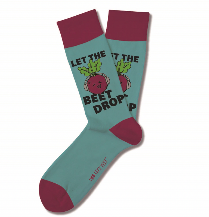 'Let The Beet Drop' Everyday Socks