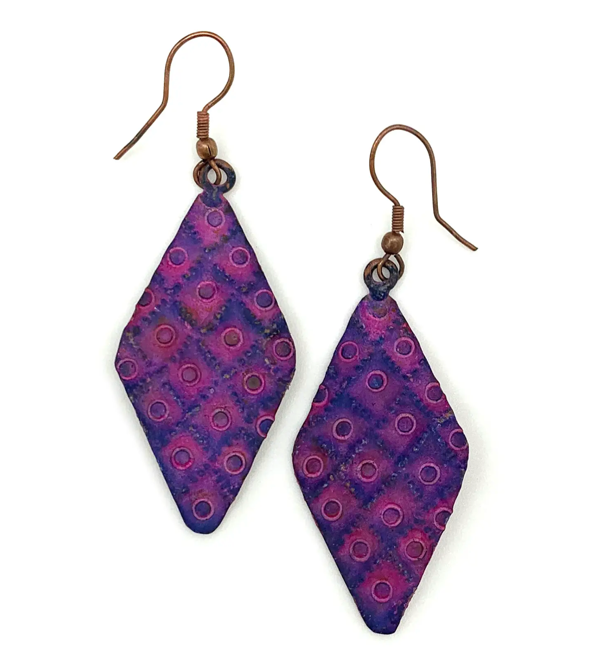 Anju New Copper Patina Earrings