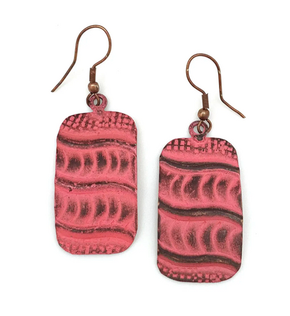 Anju New Copper Patina Earrings