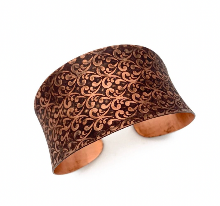 Anju Copper Patina Cuffs