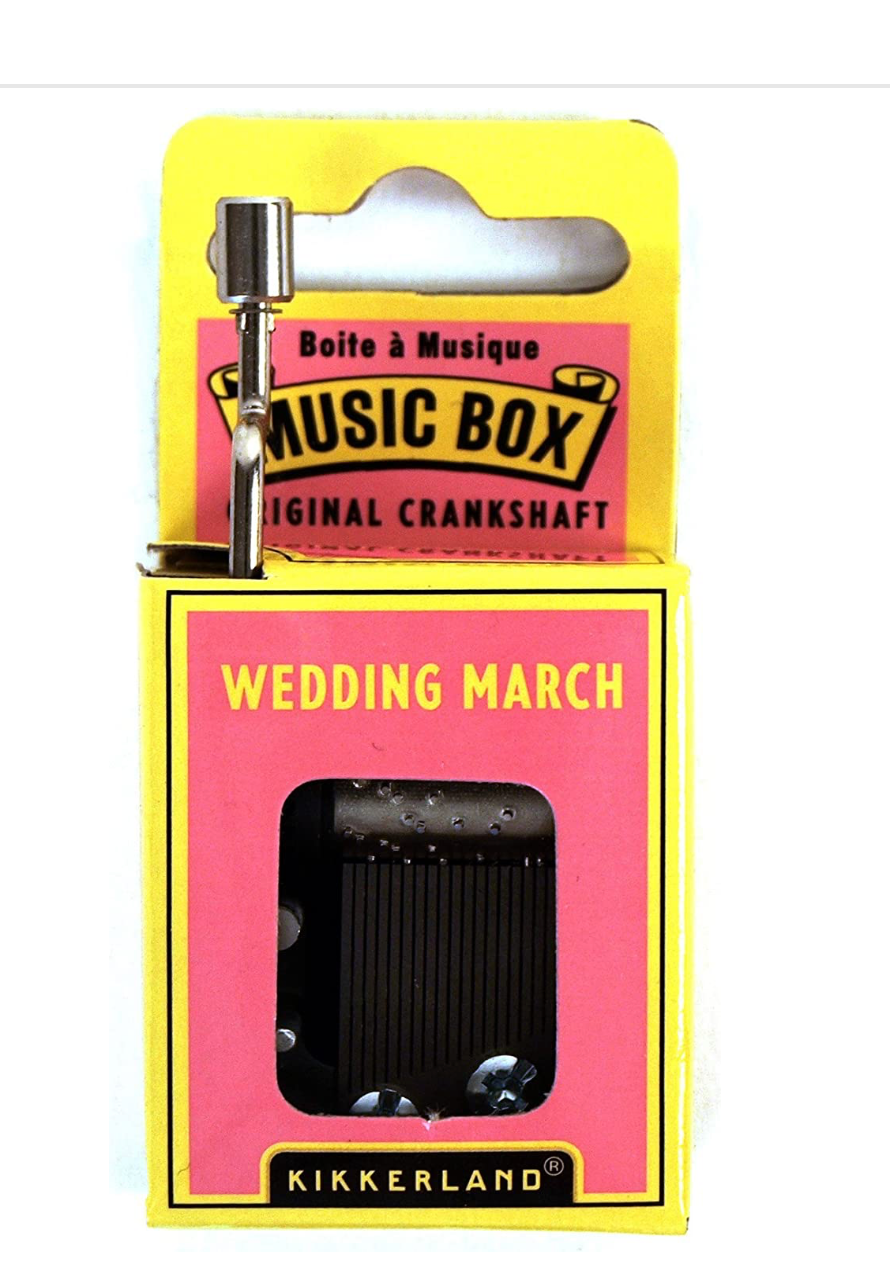 Crank Music Box - Wedding March